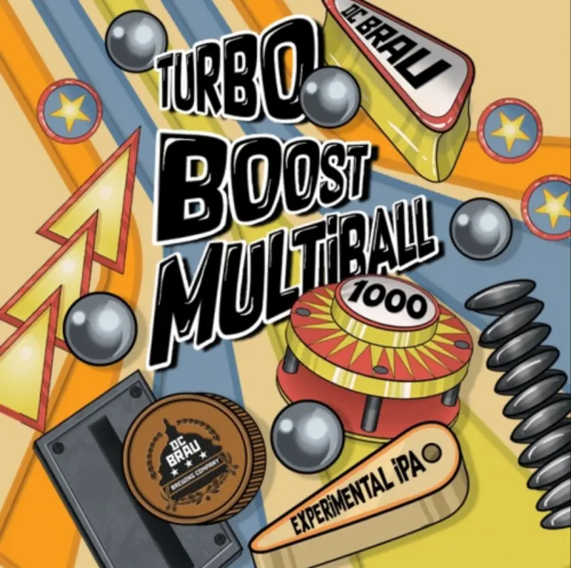 DC Brau Brewing Company Turbo Boost Multiball