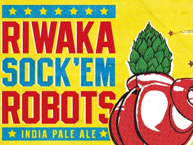 Counter Weight Brewing Company Riwaka Sock 'Em Robots