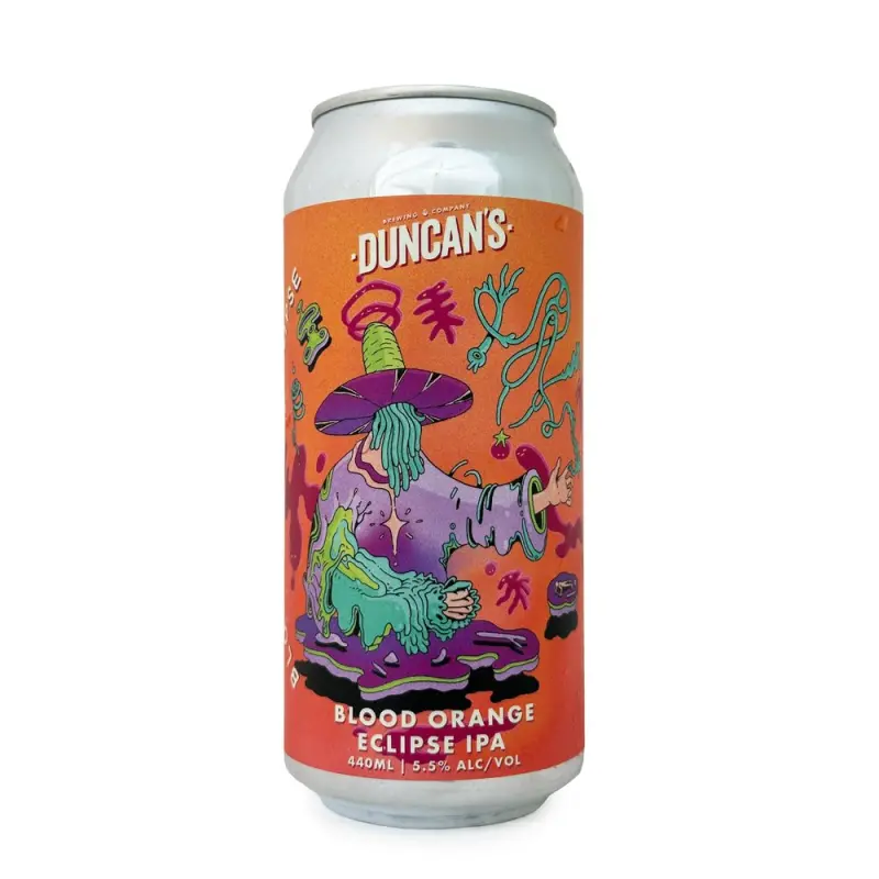 Duncan's Brewing Co. Blood Orange Eclipse IPA