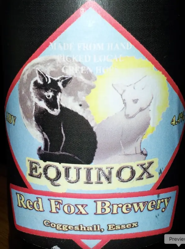 Red Fox Brewery Equinox