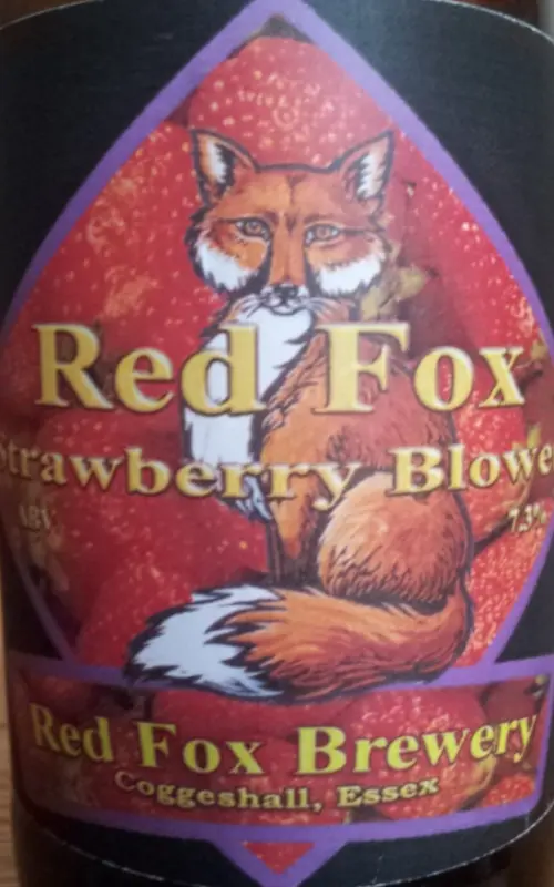 Red Fox Brewery Strawberry Blower