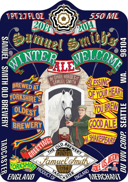 Samuel Smith Winter Welcome Ale 2013-2014