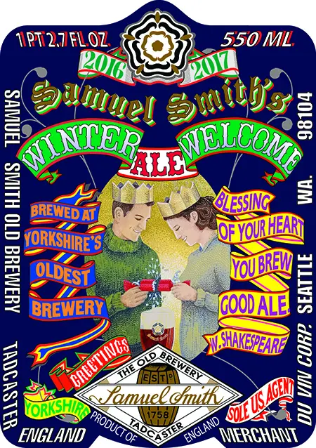 Samuel Smith Winter Welcome Ale 2016-2017