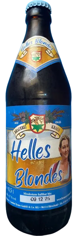 Brauerei-Gasthof Kraus Helles Blondes