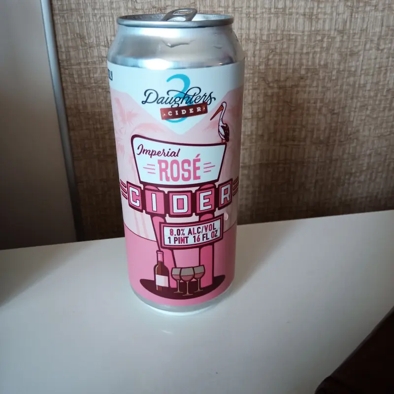 3 Daughters Brewing Company Imperial Rosé Cider