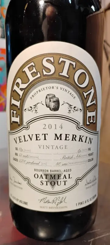 Firestone Walker Brewing Velvet Merkin (2014)