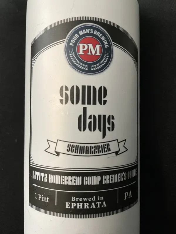 Pour Man's Brewing Company Some Days