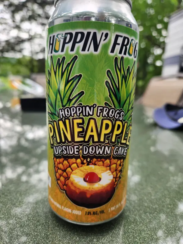 Hoppin' Frog Brewery Pineapple Upside Down Cake