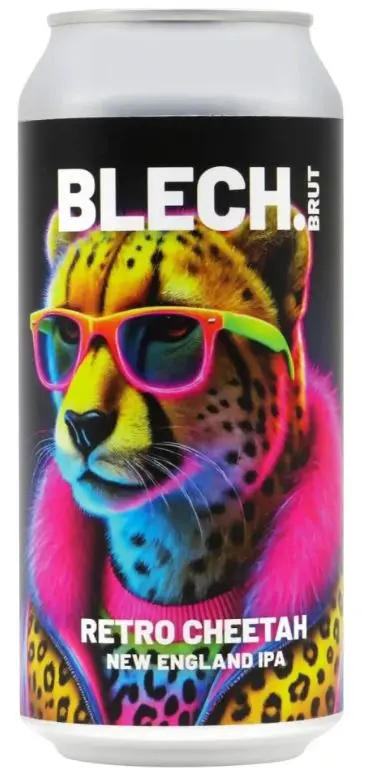 Blech.Brut Retro Cheetah