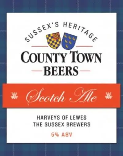 Harvey's Brewery County Town Beers Scotch Ale