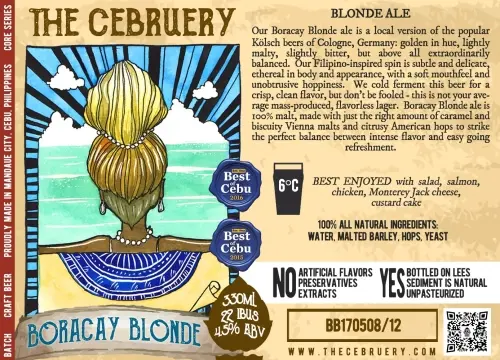 The Cebruery Boracay Blonde