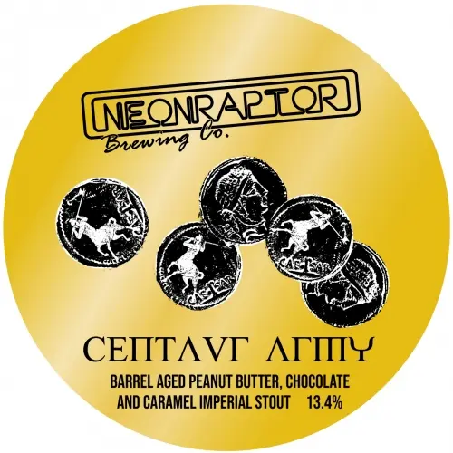 Neon Raptor Brewing Co. Centaur Army BA (2022)