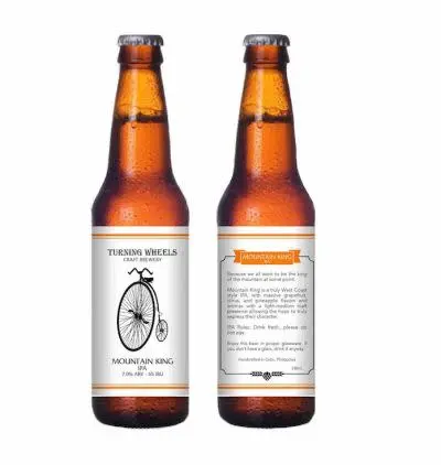 Turning Wheels Craft Brewery Mountain King IPA