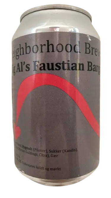 Neighborhood Brewing Company Big Al's Faustian Bargain Ale