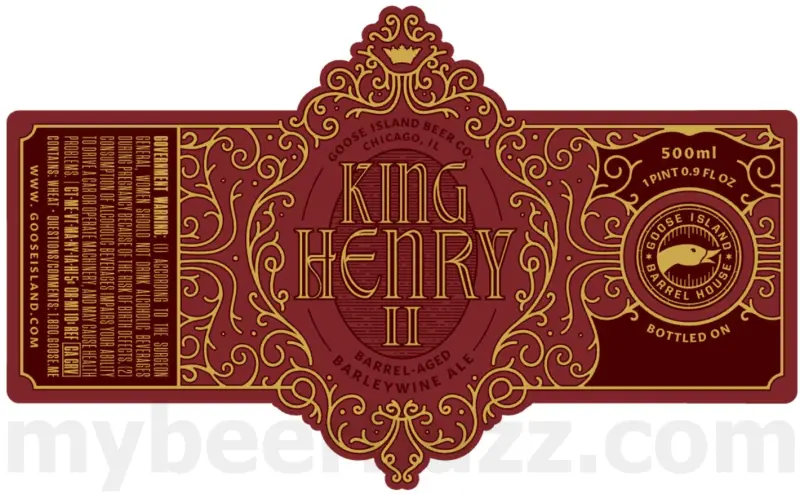 Goose Island Beer Company King Henry II
