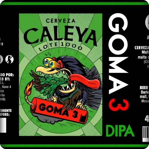 Cerveza Caleya Goma 3