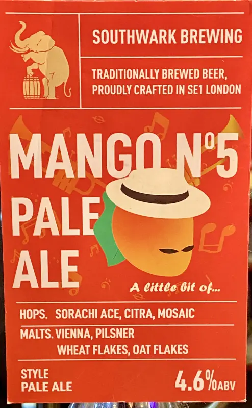 Southwark Brewing Company Mango No 5 Pale Ale
