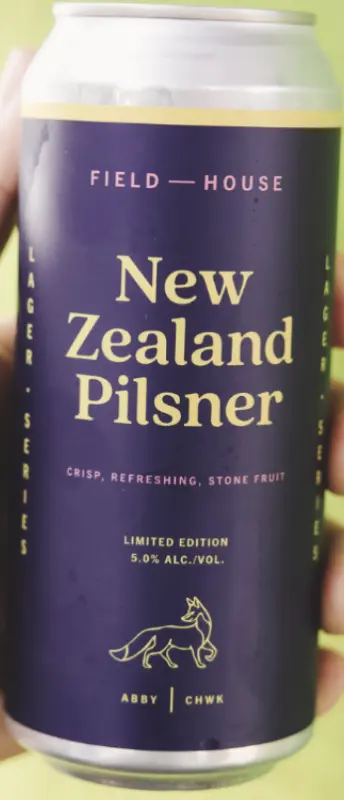 Field House Brewing New Zealand Pilsner