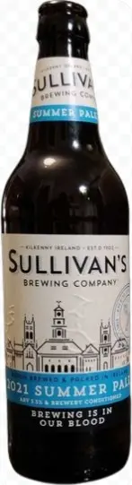 Sullivan's Brewing Company 2021 Summer Pale