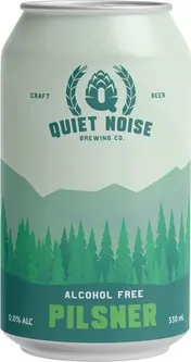 Quiet Noise Brewing Alcohol Free Pilsner
