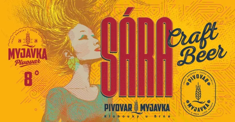Pivovar Myjavka Sára – 8° výčepní pivo