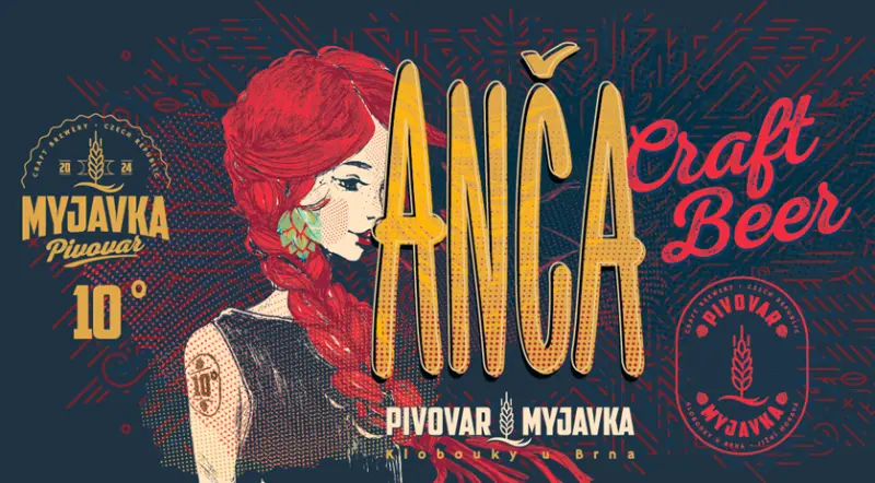 Pivovar Myjavka Anča – 10° výčepní pivo