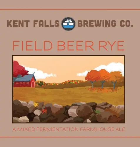 Kent Falls Brewing Field Beer Saison (Batch 6 - Rye)