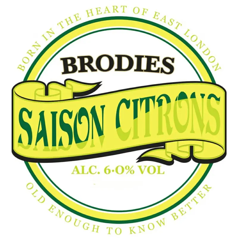 Brodie's Beers Saison Citrons