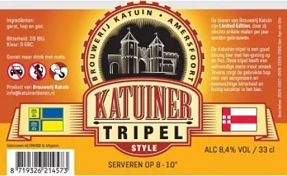 Brouwerij Katuin Katuiner Tripel
