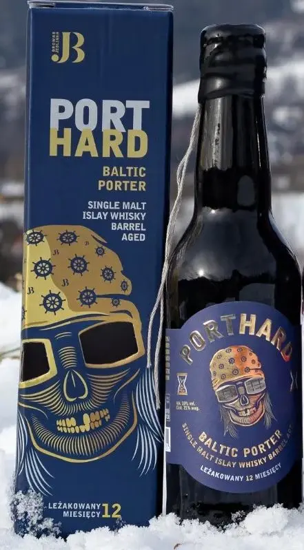 Browar Jedlinka PortHard Baltic Porter - Single Malt Islay Whisky BA