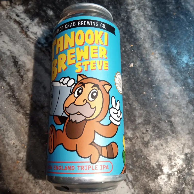 Crooked Crab Brewing Company Tanooki Brewer Steve