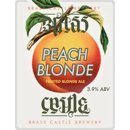 Brass Castle Brewery Peach Blonde