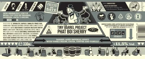 Mad Scientist Tiny Barrel Project Phat Boi Sherry