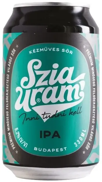 Prémium Magyar Sör (Szia Uram! / Frootie Sörmanufaktúra) Szia Uram! IPA