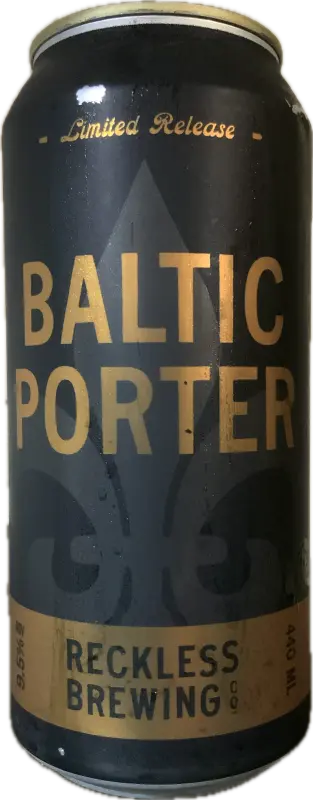 Reckless Brewing Co. Baltic Porter