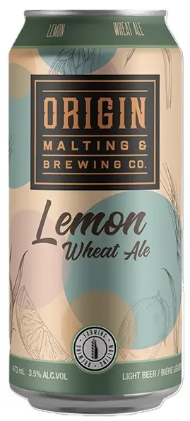 Origin Malting & Brewing Lemon Wheat Ale