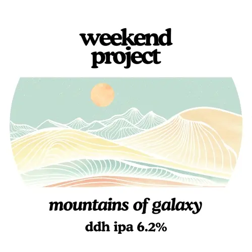 Weekend Project Brewing Co. Mountains of Galaxy