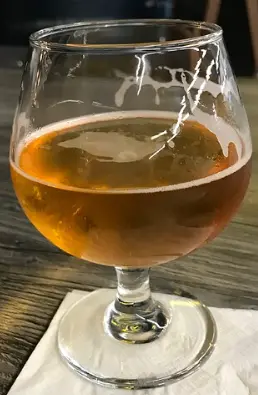 Penn Brewery Srawberry Funnel Cake