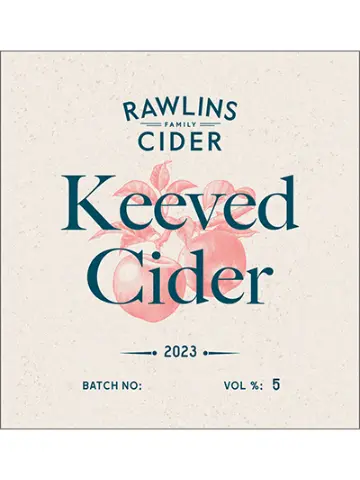 Rawlins Family Cider Keeved Cider 2023