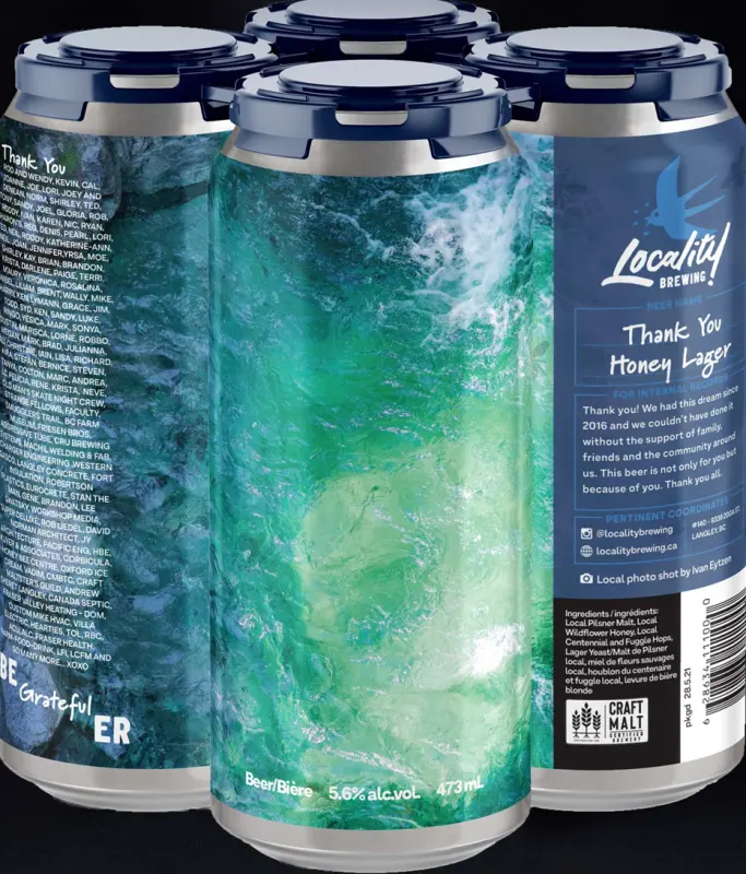 Locality Brewing Thank You