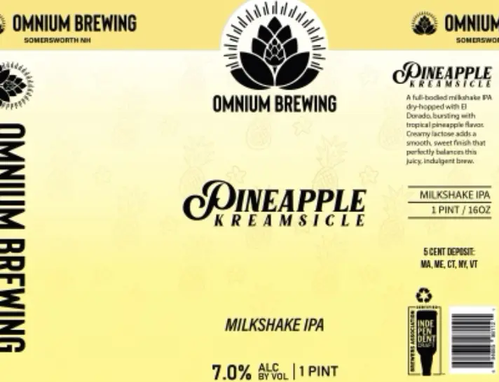 Omnium Brewing Pineapple Kreamsicle