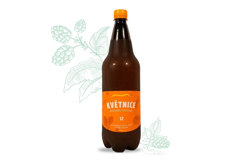 Pivovar Květnice Světlý Ležák 12°