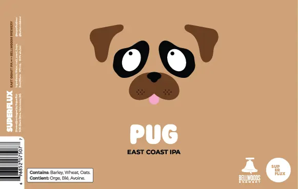 Superflux Beer Company Pug