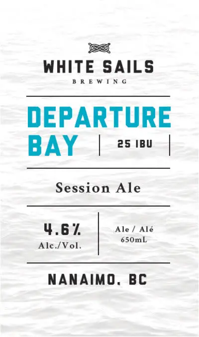 White Sails Brewing Departure Bay Session Ale