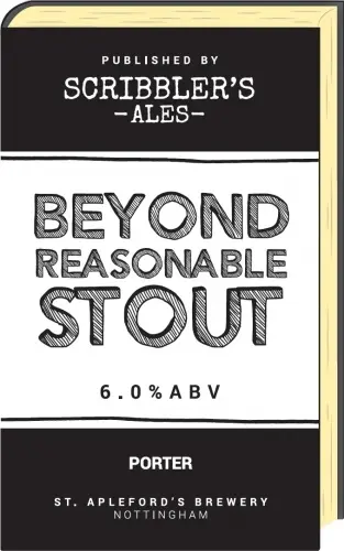 Scribblers Ales Beyond Reasonable Stout
