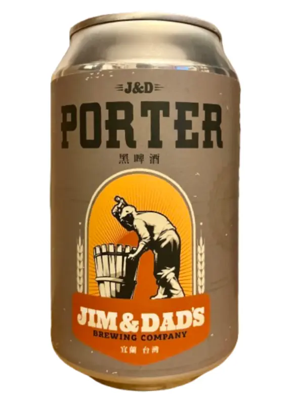 Jim & Dad's Brewing Company Porter (5.0%)