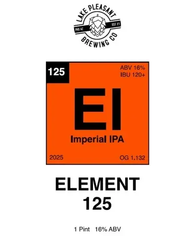 Lake Pleasant Brewing Company Element 125
