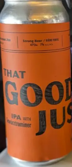 Superflux Beer Company That Good Jus