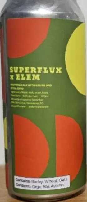 Superflux Beer Company x Elem