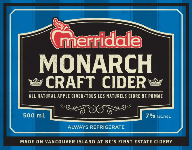 Merridale Cidery & Distillery Monarch